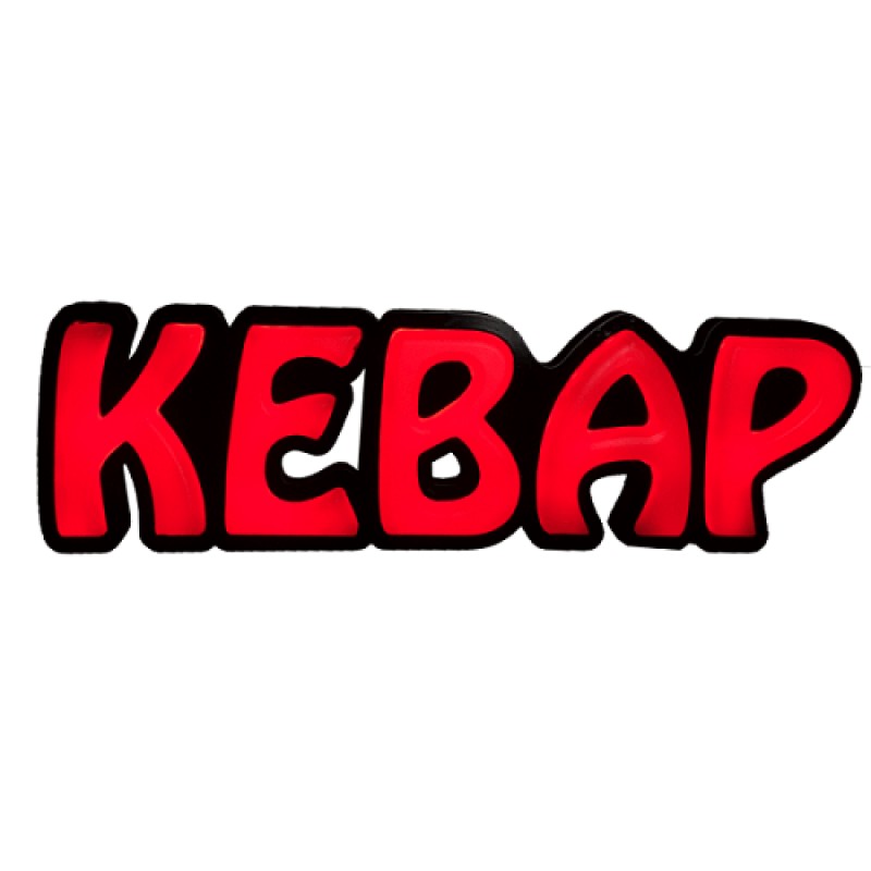 Kebap Leon Led Tabela Işıklı 15X53CM Kebap Leon Led Tabela Işıklı 15X53CM