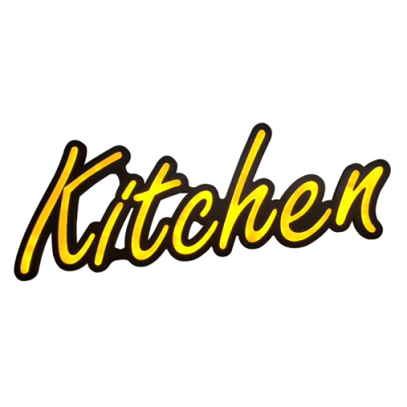 Kitchen Leon Led Tabela Işıklı 30x87CM Kitchen Leon Led Tabela Işıklı 30x87CM