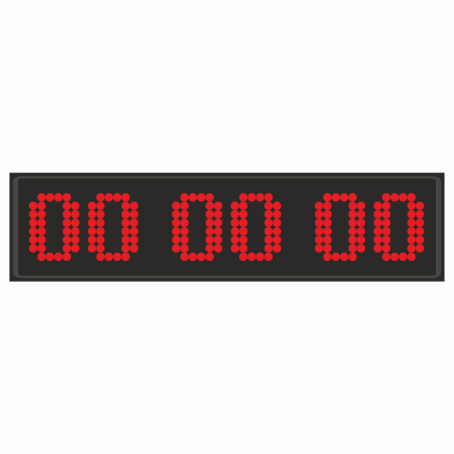 Kronometre - İleri - Geri Zaman Sayacı 16x64CM