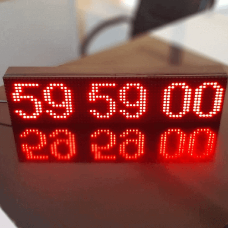 Kronometre - İleri - Geri Zaman Sayacı 16x64CM