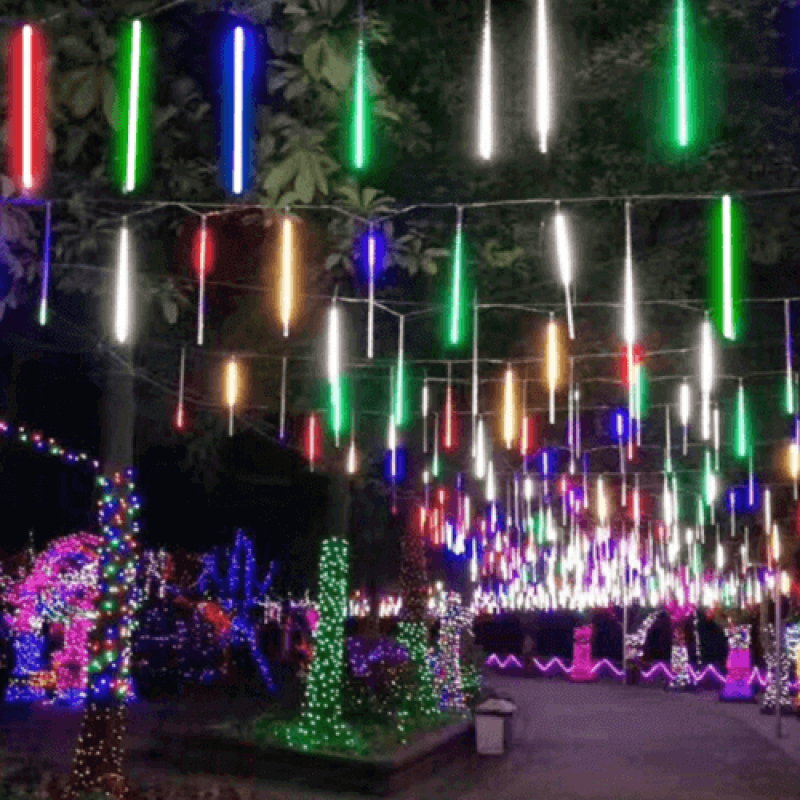 Meteor Yağmur Akan Led Rgb 50CM (10 Adet)