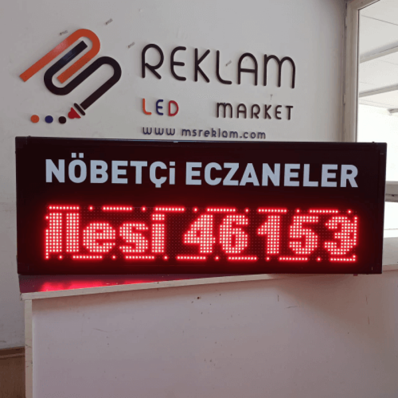 Nöbetçi Eczane Led Tabela 40x110CM