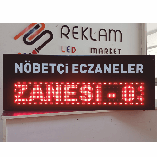 Nöbetçi Eczane Led Tabela 40x110CM