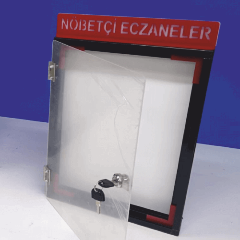 Nöbetçi Eczane Panosu 30x45