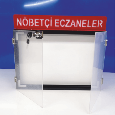 Nöbetçi Eczane Panosu 57x48