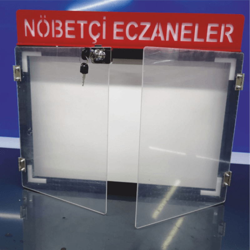 Nöbetçi Eczane Panosu 57x48