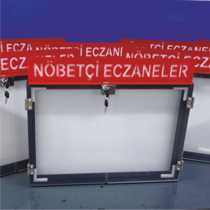 Nöbetçi Eczane Panosu 57x48