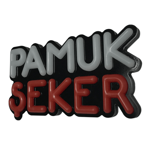 Pamuk Şeker Leon Led Tabela Işıklı 18x34CM Pamuk Şeker Leon Led Tabela Işıklı 18x34CM
