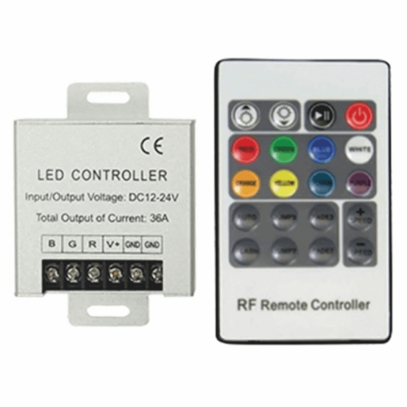 Rgb Şerit Led Kumandası 36 Amper
