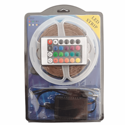 Rgb Şerit Led Seti 5MT Tak Çalıştır Rgb Şerit Led Seti 5MT Tak Çalıştır