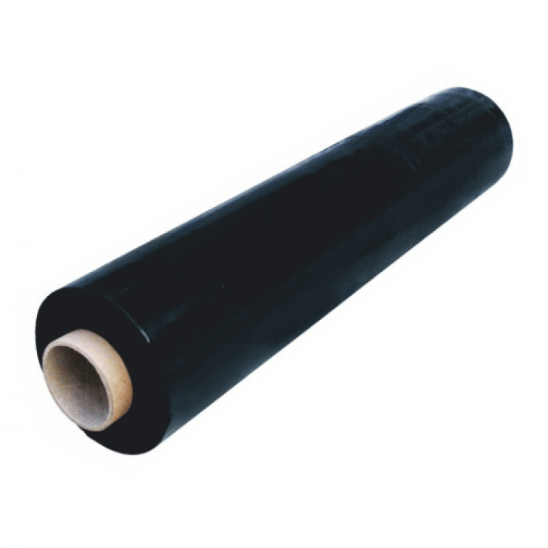Streç Film Siyah 17 Mikron 220MT Streç Film Siyah 17 Mikron 220MT
