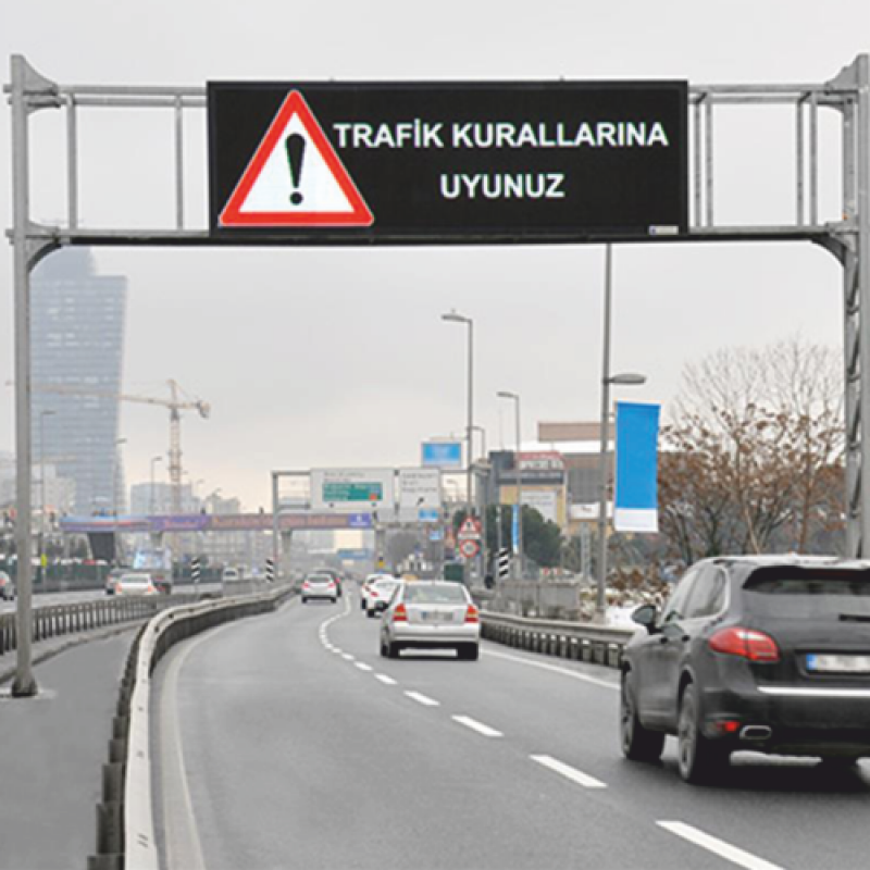 Trafik Bilgi Led Ekran