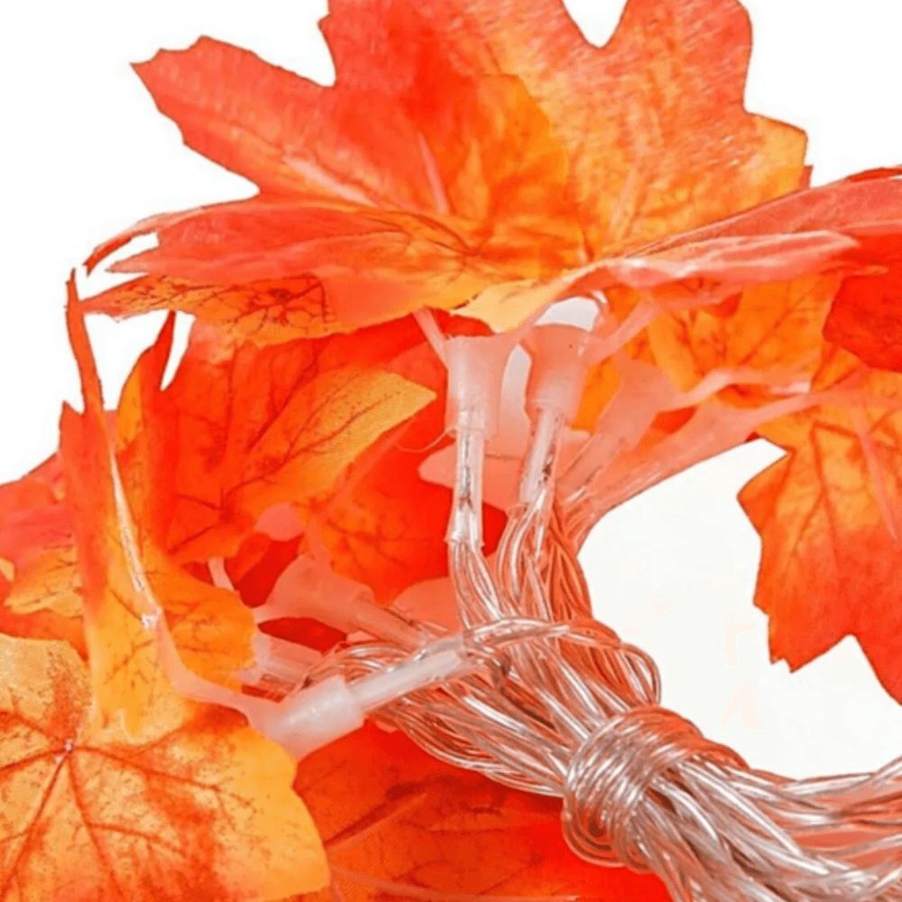 3MT 20'li Sonbahar Konseptli Şarmaşık Yaprak Led Işık