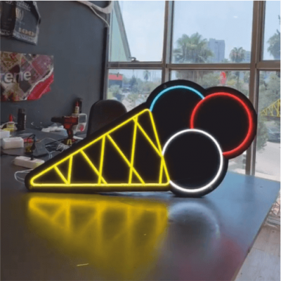 Dondurma Neon Led Tabela Dondurma Neon Led Tabela