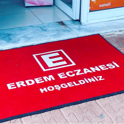 Eczane Logolu Halı Paspas 40x60CM