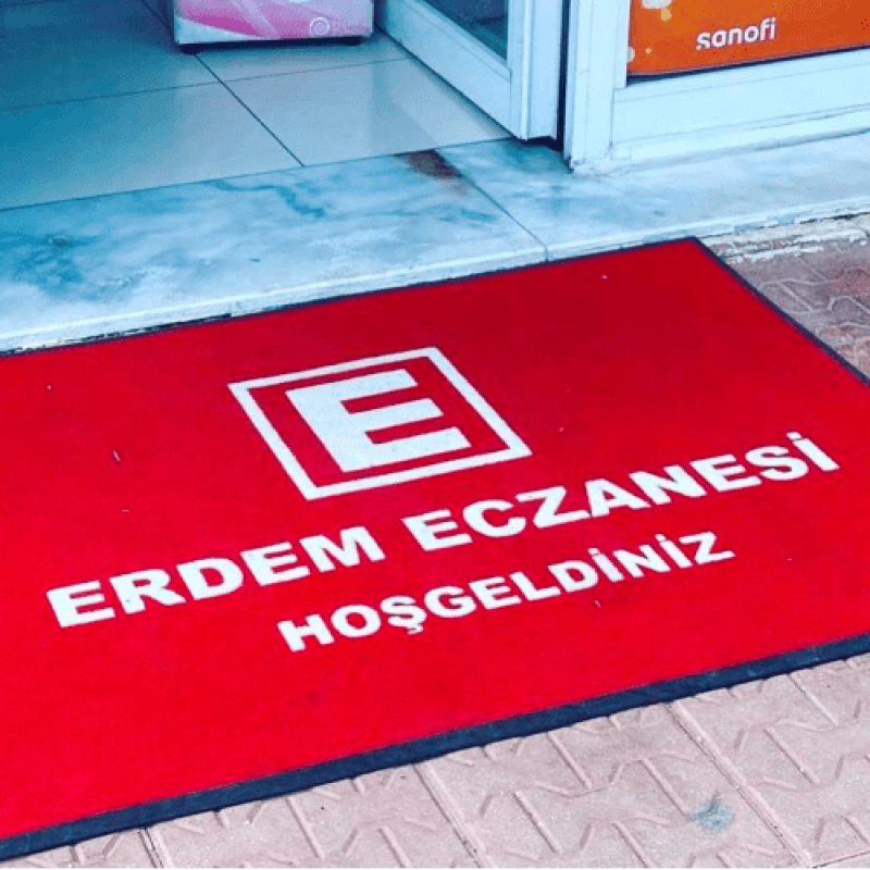 Eczane Logolu Halı Paspas 40x60CM